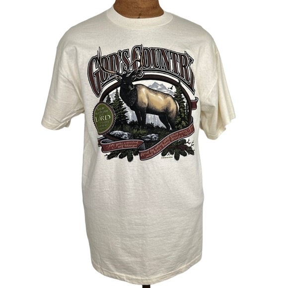Vintage Deadstock 1998 Living Epistle God's Country Revelations 4:11 One Way Out - Picture 1 of 6